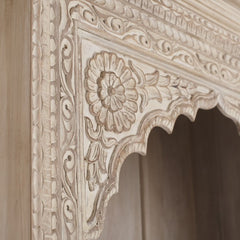 Mughal Hand Carved Wooden Bookcase