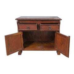 Indian Hand Carved Solid Wood Cabinet D127