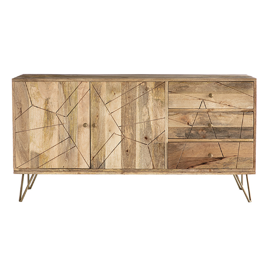 The Attic Solid Wood Sideboard Natural