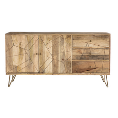 The Attic Solid Wood Sideboard Natural