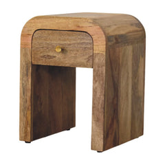 Mango Classic Handmade Solid Mango Wood Bedside Table 32