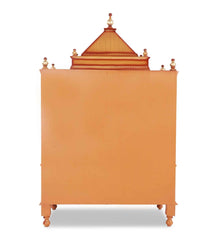 Sheesham Wood Handmade Mandir Home Temple In Brown