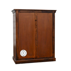 Solid Wood Indian Small Sideboard Cabinet Honey brown