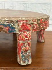 Indian Hand Carved Solid Wood Bajot Coffee Table C57