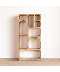 Mango Classic Handmade Carved Solid Wood Bookshelf