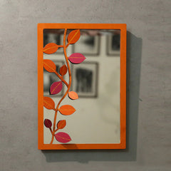 Hand Painted Metal Mirror Frame 95
