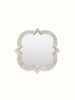 Bone Inlay Quatrefoil Wall Mirror 05