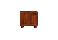 Indian Hand Carved Solid Wood Bedsides Table B7