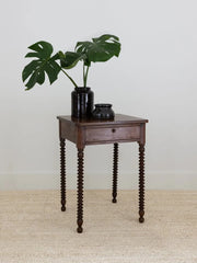 Indian Hand Carved Solid Wood Bedside Table 38