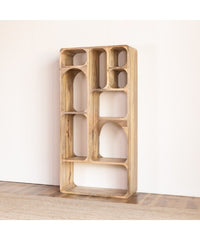 Mango Classic Handmade Carved Solid Wood Bookshelf