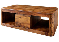 Indian Hand Carved Sheesham Wood Coffee Table C112