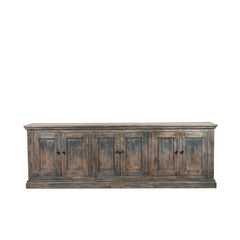 Rustica Reclaimed 6 Door Solid Hard Wood Sideboard