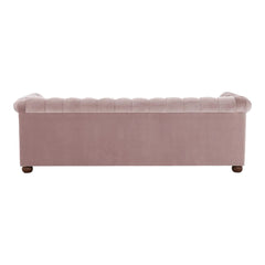 Chesterfield Brenna 3 Seater Solid Wood Fabric Sofa CHSE06