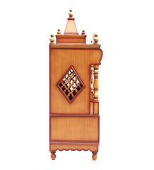 Sheesham Wood Handmade Mandir Home Temple In Brown