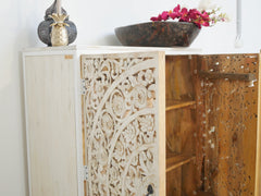 Kalah Hand Carved Solid Wooden Vanity Small Cabinet 105x100x45 KLA0118