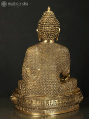 Indian Buddha Tibetan Buddhist Buddha In Brass Statue