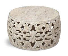 Indian Hand Carved Mango Wood Coffee Table C155