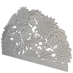Hand Carved King Size Bed Headboard Bed Head H22