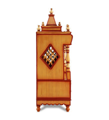 Sheesham Wood Handmade Mandir Home Temple In Brown