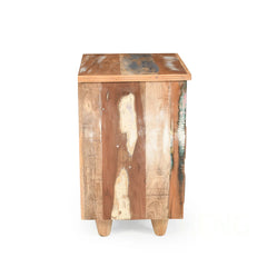 Nirvana  Reclaimed  Solid Wood Bedside Table    34