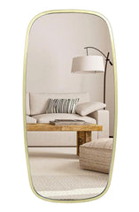 CORSICA Ohana Oval Full-Length Mirror Without Detachable Stand & Shelvesl Gold 140cm