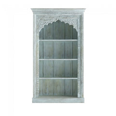 Mughal Hand Carved Wooden Bookcase