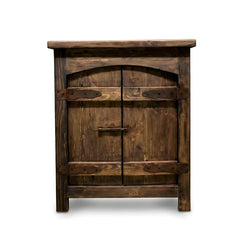 Indian Hand Carved Solid Wood Bathroom Vanity V22