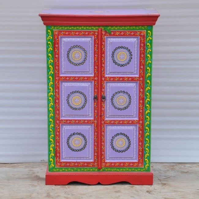 Pandora Hand Painted Cabinet Multicolour