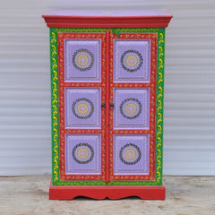 Pandora Hand Painted Cabinet Multicolour