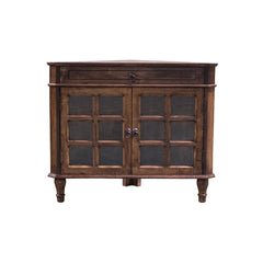 Indian Hand Carved Solid Wood Bathroom Vanity V18