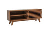 The Attic Hand Carved Solid Wood TV Unit Brown 71