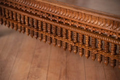 Indian Hand Carved Royal Heritage Mango Wood Coffee Table C65