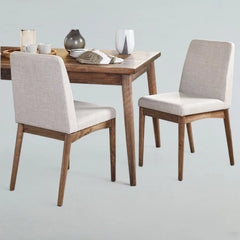 Hand Carved Solid Wood 6 Seater Dining Table Set 20