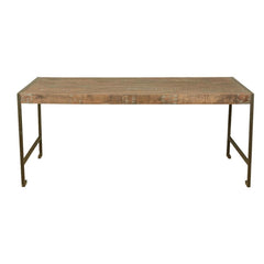 Philadelphia Modern Rustic Reclaimed Wood Industrial Dining Table