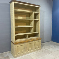 Indian Hand Carved Solid Wood Bookshelf B47