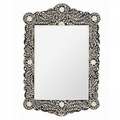 Maaya Bone Inlay Mirror Frame - Floral Design 70x5x90cm