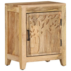 Mango Classic Handmade Solid Mango Wood Bedside Table 36