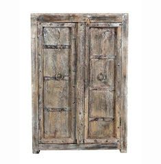 Vintage Doors Cabinet Recycled Wood, India Brocante