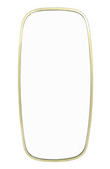 CORSICA Ohana Oval Full-Length Mirror Without Detachable Stand & Shelvesl Gold 140cm