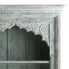 Mughal Hand Carved Wooden Bookcase