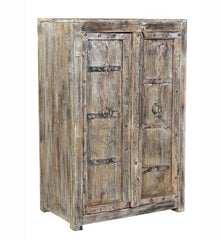 Vintage Doors Cabinet Recycled Wood, India Brocante