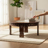 Indian Hand Carved Solid Wood Coffee Table C165