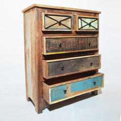 RUSTICA Reclaimed wood Chest of Drawers