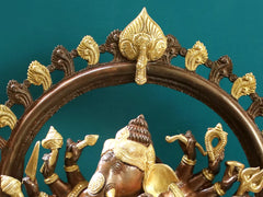 Indian Lord Ganesha Handmade Brass Statue