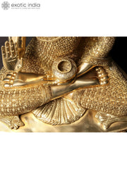 Indian Buddha Tibetan Buddhist Buddha In Brass Statue