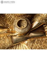 Indian Buddha Tibetan Buddhist Buddha In Brass Statue