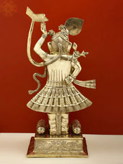 Indian Lord Shri Krishna as Shrinath Ji Brass Statue
