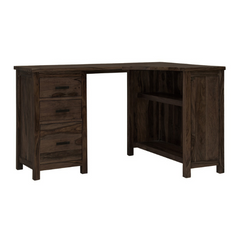 The Attic Illinoi Solid Wood Study Table Walnut