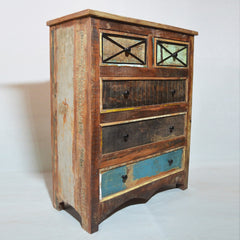 RUSTICA Reclaimed wood Chest of Drawers