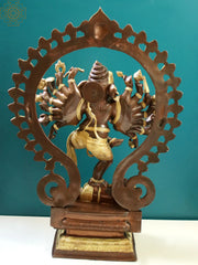 Indian Lord Ganesha Handmade Brass Statue